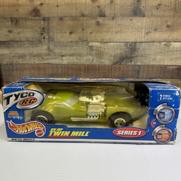 TYCO Other - Vintage 2000 Sealed New Hot Wheels TYCO R/C 6v DP Twin Mill Series 1 RC Car